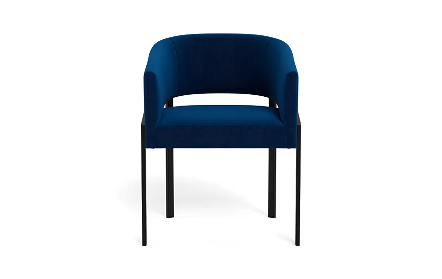 Mina Metal Framed Upholstered Chair