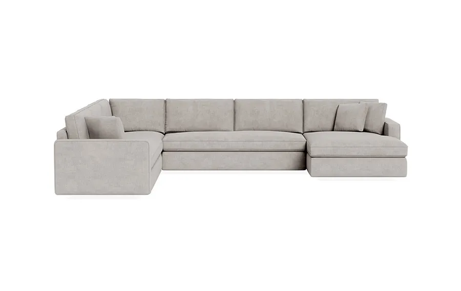 James 4-Piece 5-Seat Corner Chaise Sectional Right