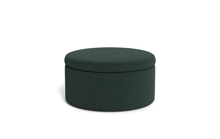Colten Round Storage Coffee Table Ottoman
