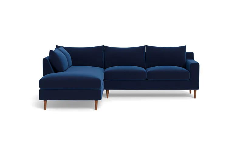 Sloan 3-Seat  Bumper Sectional -left