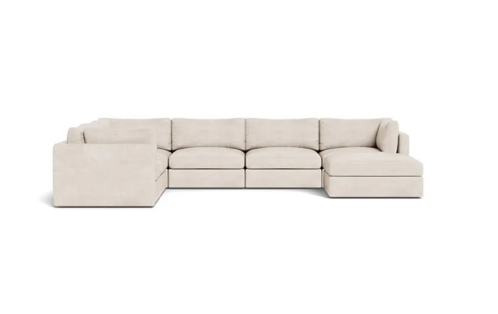 Tatum Modular Corner Chaise Sectional 