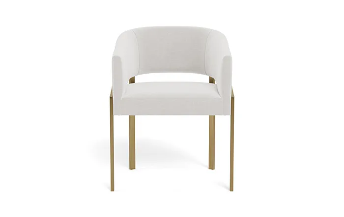 Mina Metal Framed Upholstered Chair