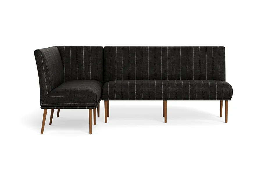 Dorian Upholstered Left Banquette without Tufting Option