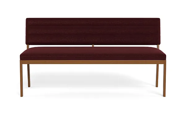 Nora Wood Framed Upholstered Bench