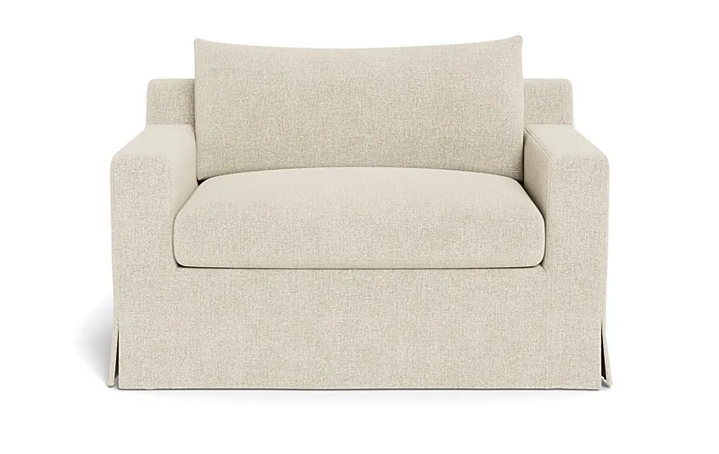 Sloan Slipcovered Chair and a Half