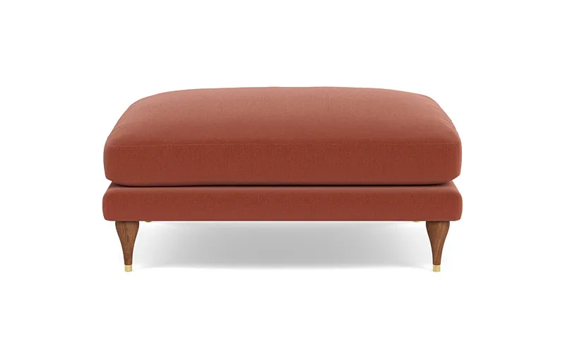 Maxwell Terracotta Ottoman by Apartment Therapy