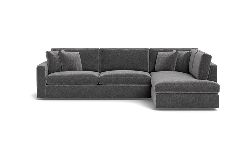James 3-Seat Right Bumper Sectional