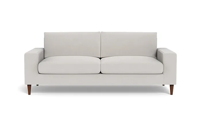Saylor Wide Arm 2-Seat Sofa /Alabaster Performance Classic Chenille