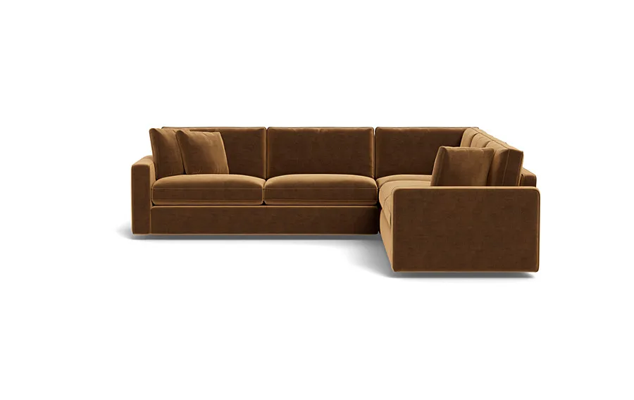 James 3-Piece 4-Seat Corner Left Sleeper Sectional