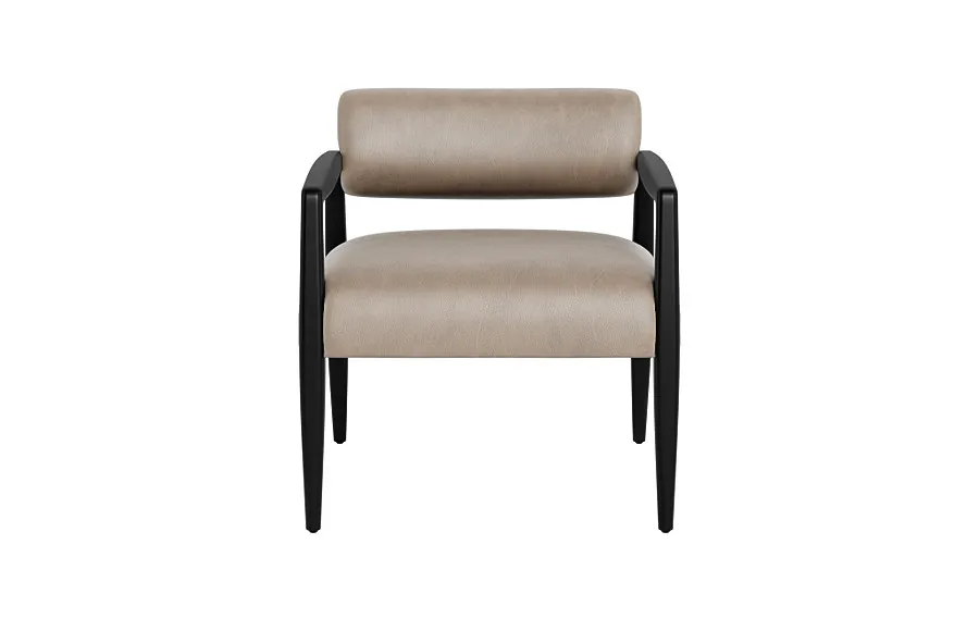 Gwen Leather Accent Chair
