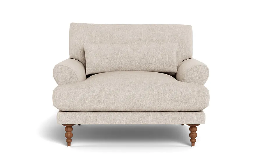 Maxwell Accent Chair by Apartment Therapy Standard Down Blend Cushion Fill