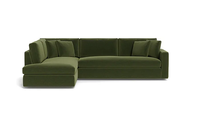 James 3-Seat Left Bumper Sleeper Sectional