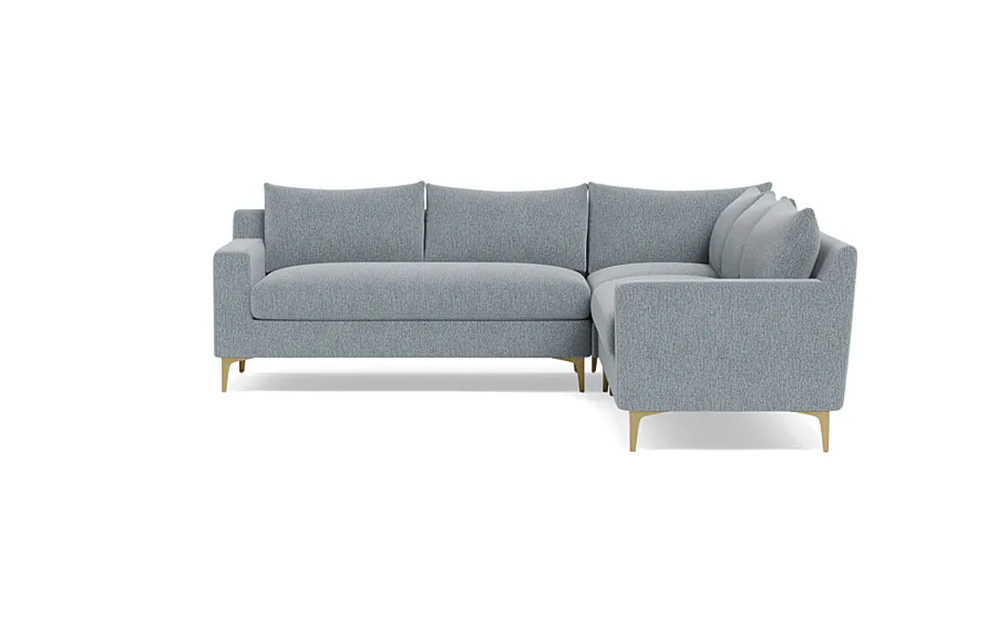 Sloan Corner 4-Seat Sectional Sofa *Down alternative fill