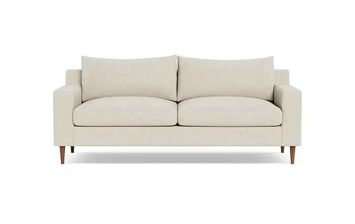 Sloan Fabric 2-Seat Sofa, Down alternative filler