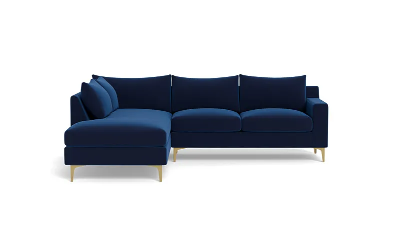 Sloan 3-Seat  Bumper Sectional -left