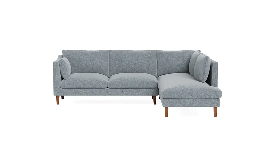 Caitlin 3-Seat Right Bumper Sectional by The EverygirlÃ?Â®