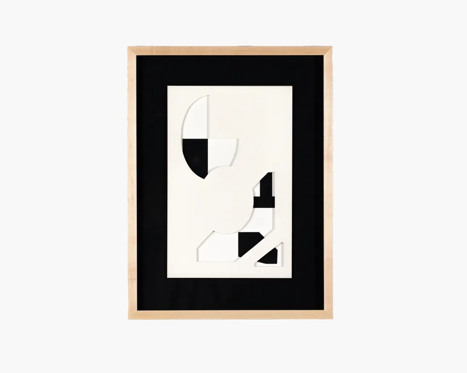 Dimensional Abstract 6 By Coup D'Esprit Wall Art