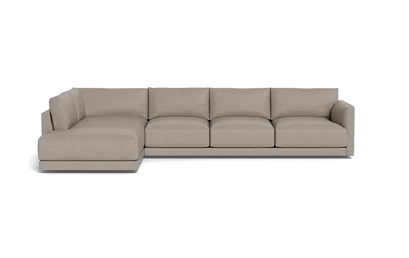 Lukas 4-Seat  Bumper Sectional