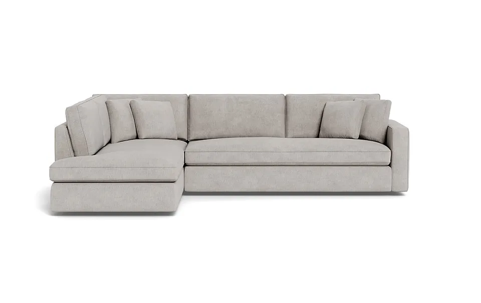 James 3-Seat Left Bumper Sectional