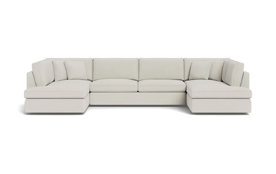James 3-Piece U-Bumper Sectional