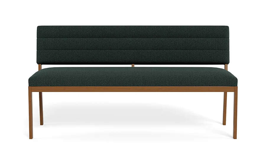 Nora Wood Framed Upholstered Bench
