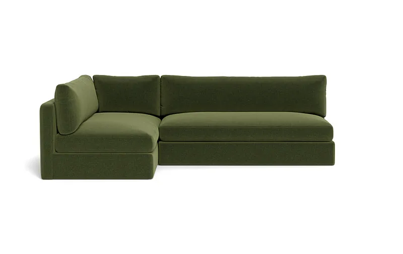 Tatum 2-Piece Armless Left Chaise Sectional