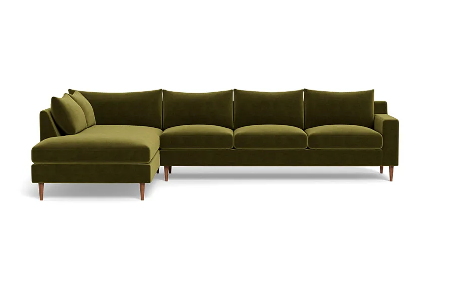 Sloan 4-Seat Left Bumper Sectional
