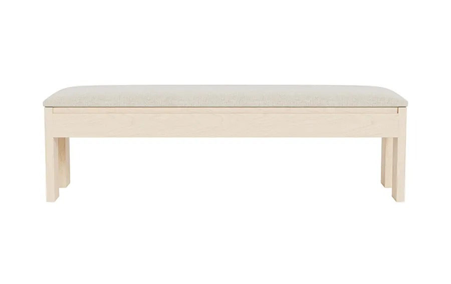 Cade Wood Framed Upholstered Storage Bench