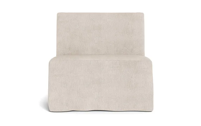 Dorian Slipcovered Petite Dining Bench