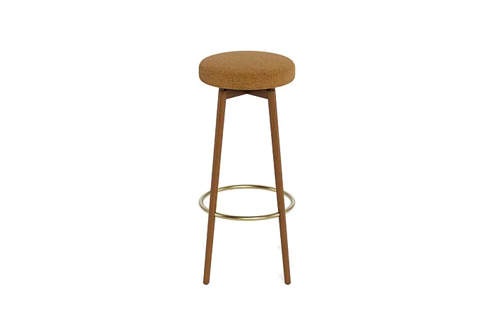 Caspine Upholstered Counter Stool