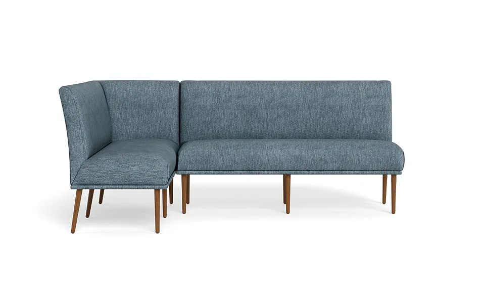 Dorian Upholstered Left Banquette with Tufting Option