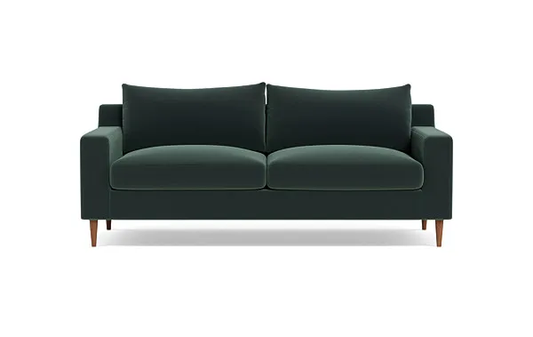 Sloan Fabric 2-Seat Sofa / Essex Performance Velvet