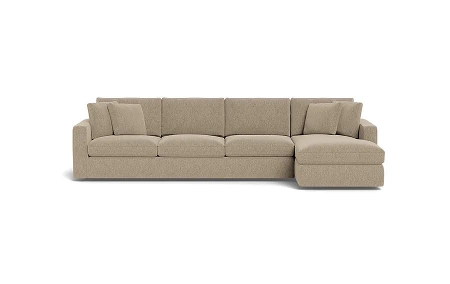 James 4-Seat Right Chaise Sectional