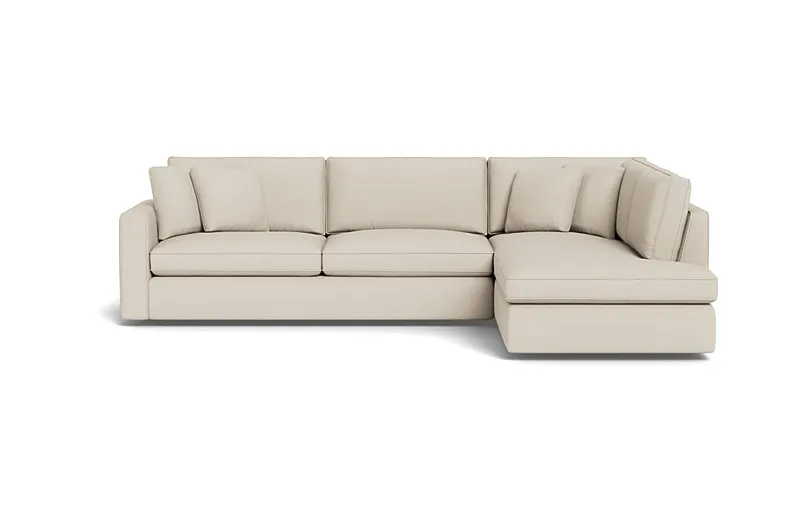 James 3-Seat Right Bumper Sectional