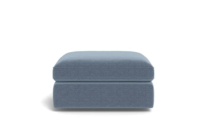 James Square Ottoman with Storage Option