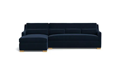 Ella 3-Seat Left Chaise Sleeper Sectional