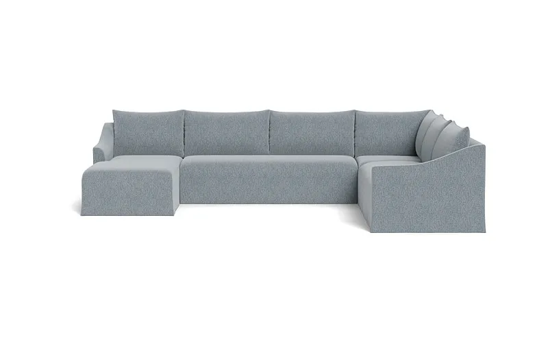 Dixon 4-Piece 5-Seat Corner Sectional with Left Chaise