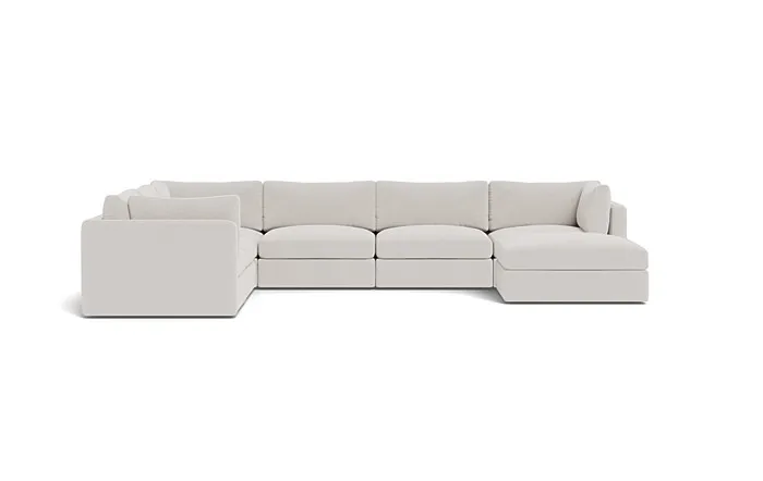 Tatum Modular Corner Chaise Sectional 