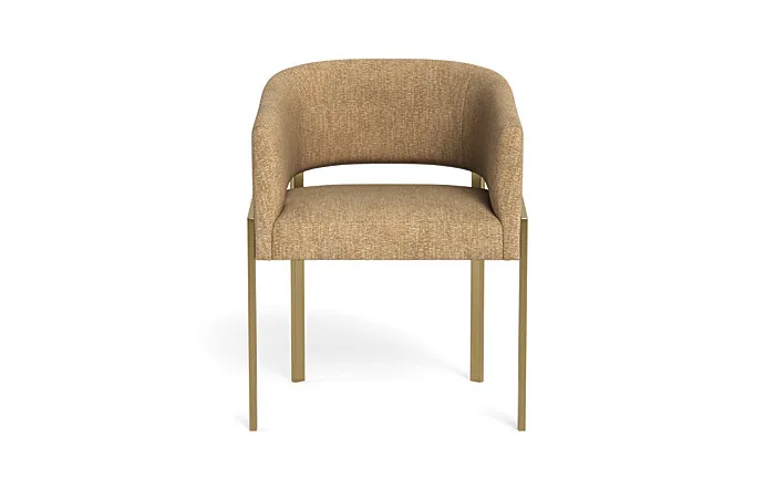 Mina Metal Framed Upholstered Chair