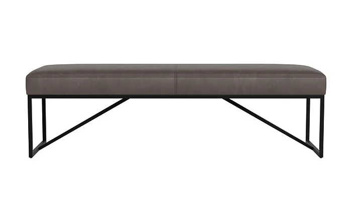 Otto Leather Bench