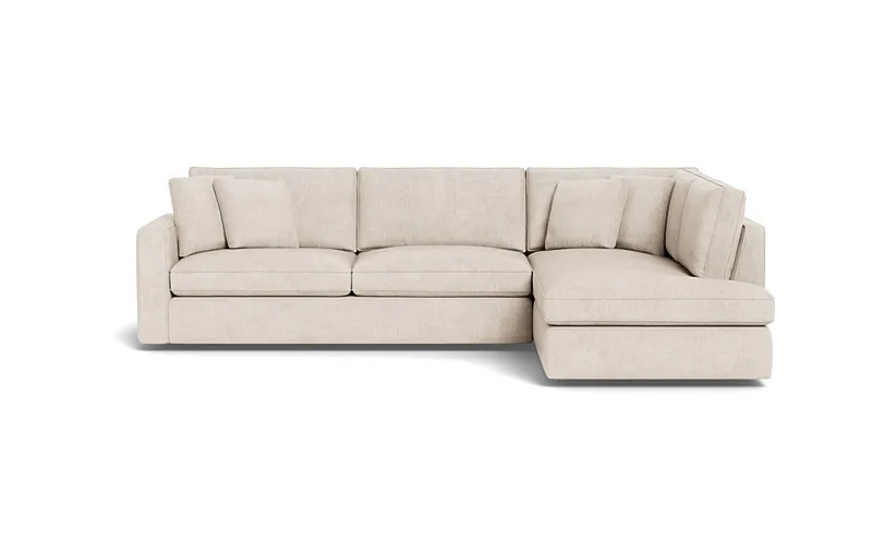 James 3-Seat Right Bumper Sleeper Sectional