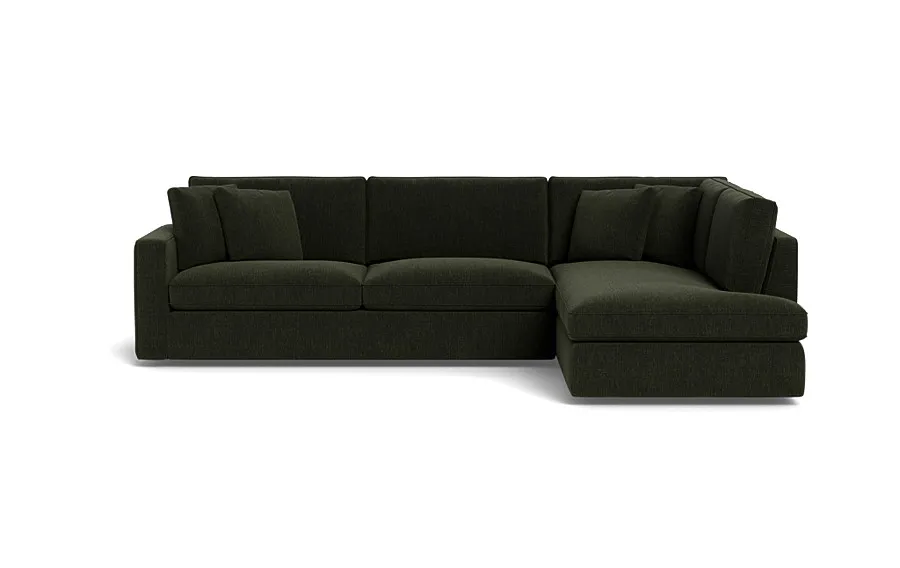 James 3-Seat Right Bumper Sectional