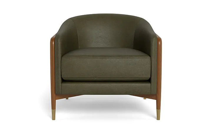 Blake Leather Accent Chair