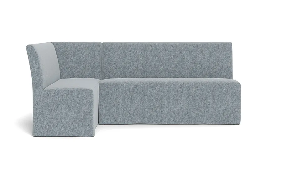 Dorian Slipcovered Left Banquette