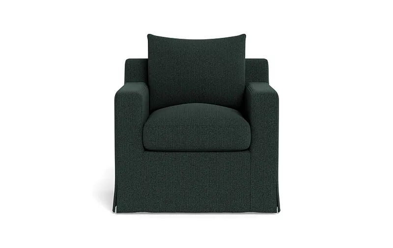 Sloan Slipcovered Petite Chair