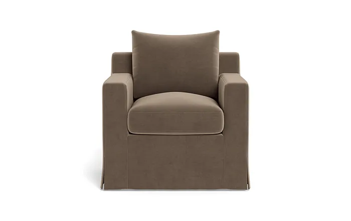 Sloan Slipcovered Petite Chair