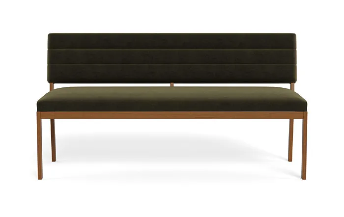 Nora Wood Framed Upholstered Bench