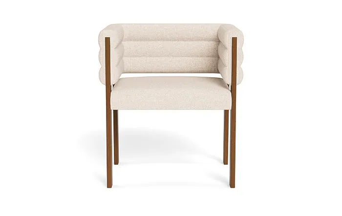 Nora Upholstered Wood Framed Chair