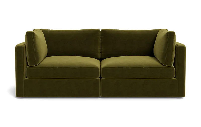 Tatum Modular Fabric Loveseat