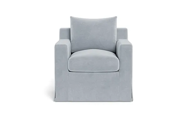 Sloan Slipcovered Petite Chair